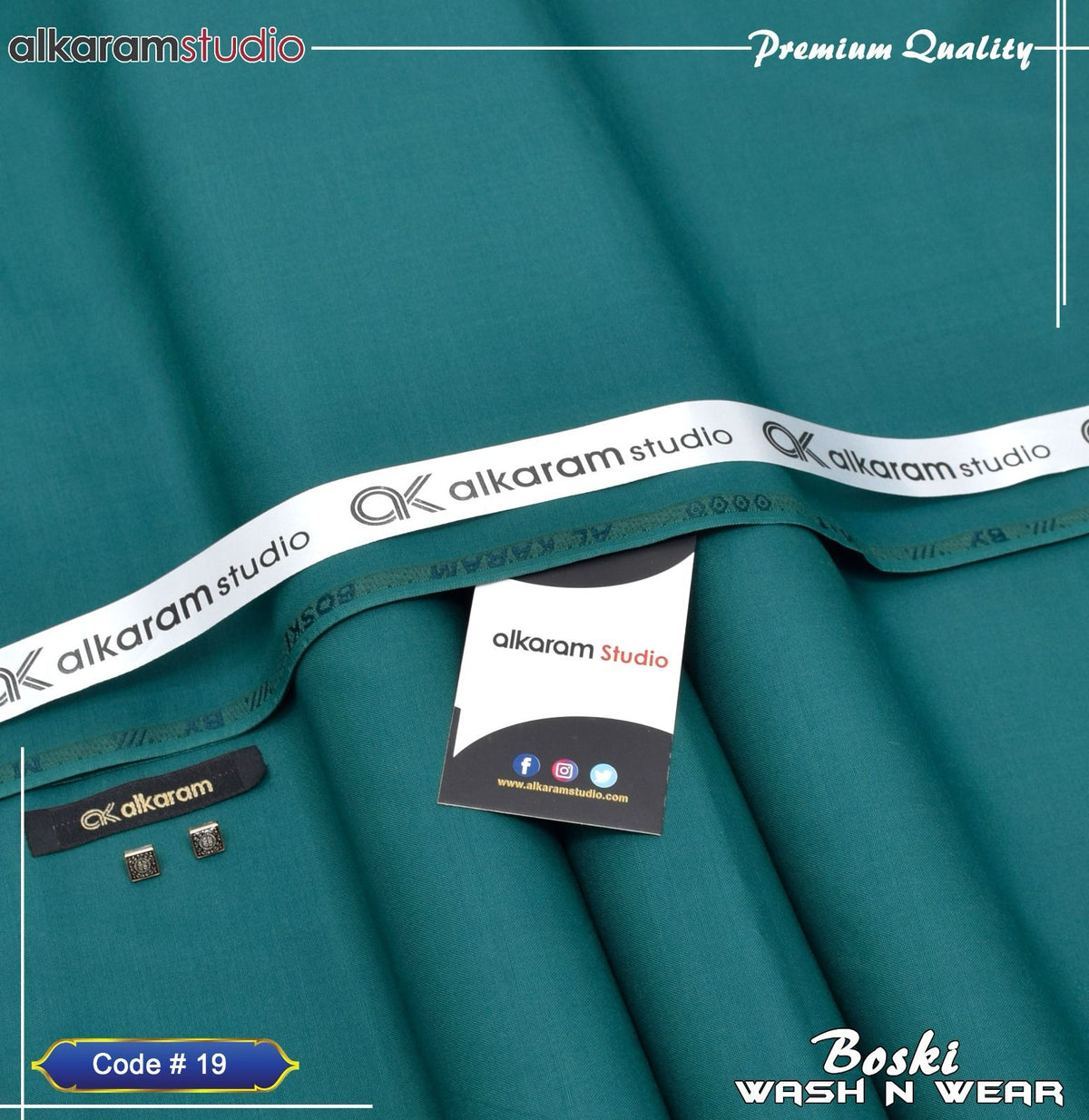 Gents Boski Wash & Wear Suit code-19
