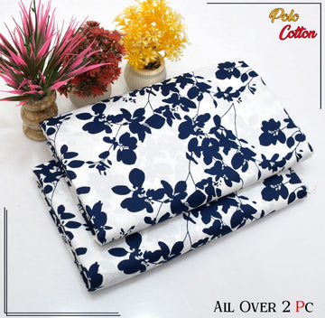 POLO COTTON PRINTED 2PC [ SALE OFFER ] PC-72