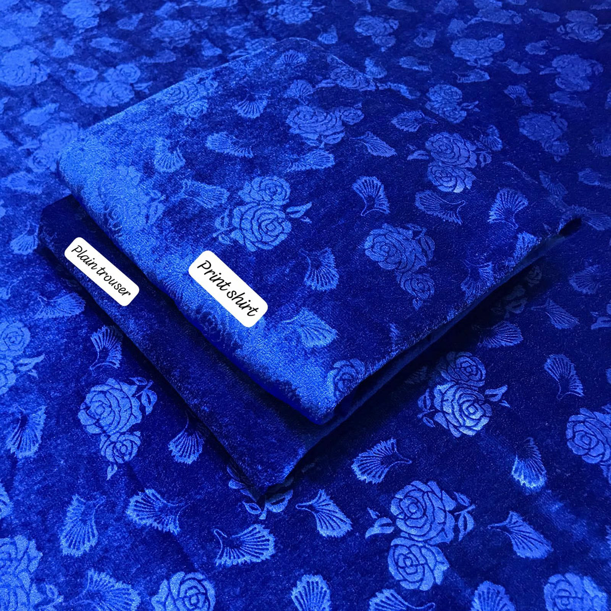 Ladies 2 PC Velvet Dress -