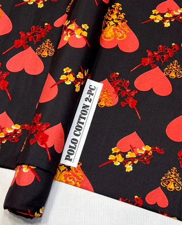 POLO COTTON PRINTED 2PC [ SALE OFFER ] PC-403