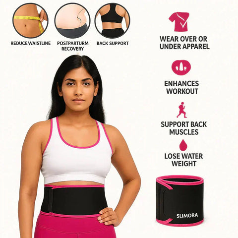 ADJUSTABLE WAIST TRIMMER BELT