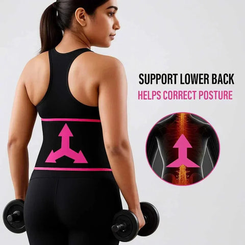 ADJUSTABLE WAIST TRIMMER BELT